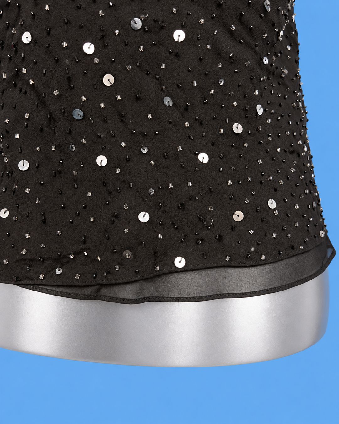 Black Beaded Sequin Camisole