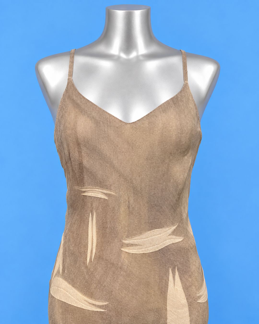 JUST CAVALLI Asymmetric Lace Slip Dress