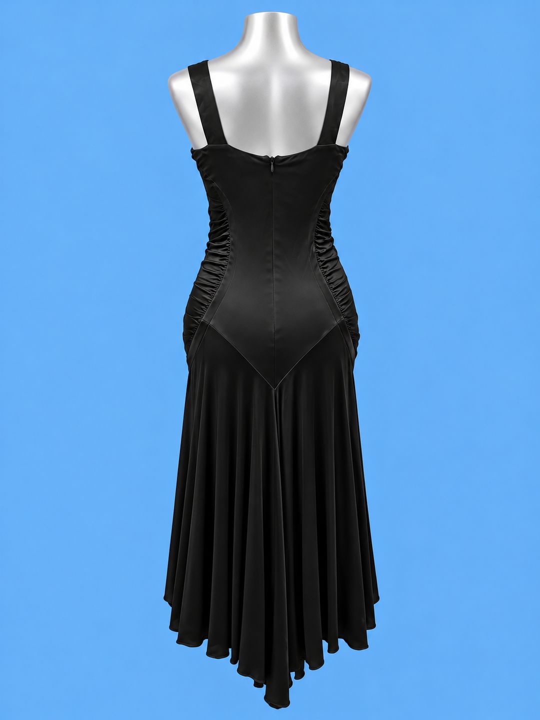ANGELO MARANI Black Jewelled Strap Dress