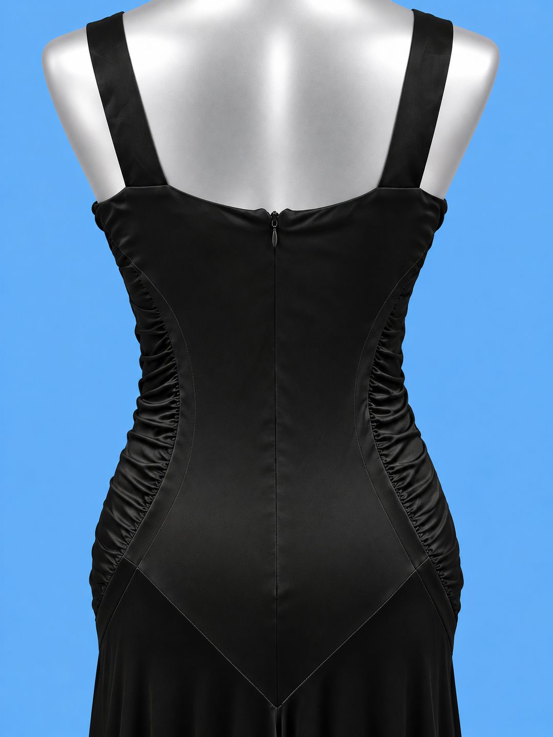 ANGELO MARANI Black Jewelled Strap Dress