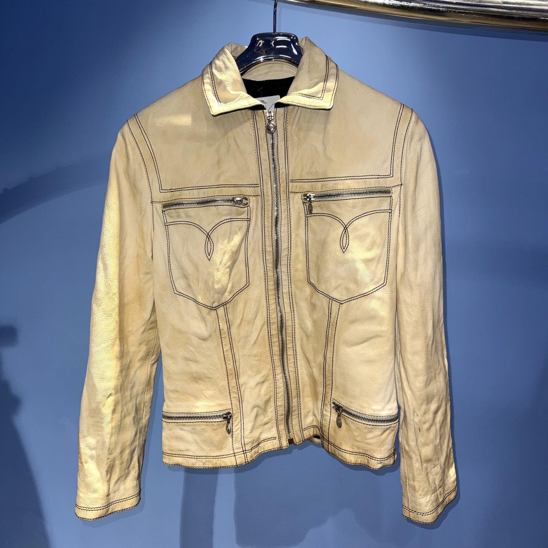 GIANNI VERSACE LEATHER JACKET