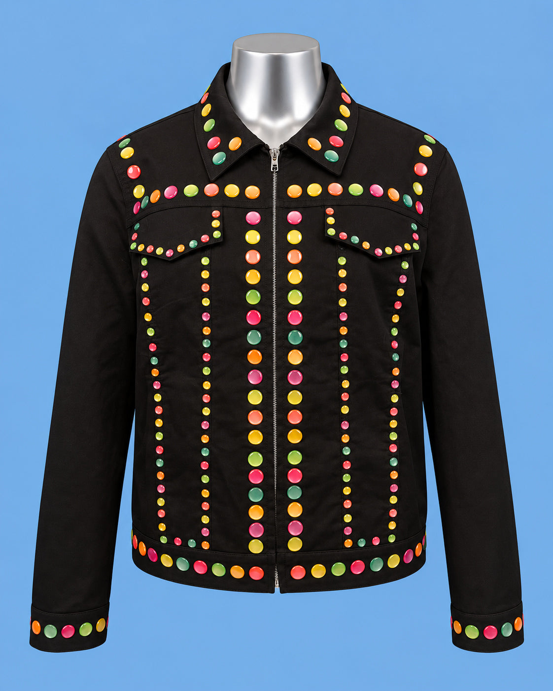 MOSCHINO Multicolour Studded Jacket